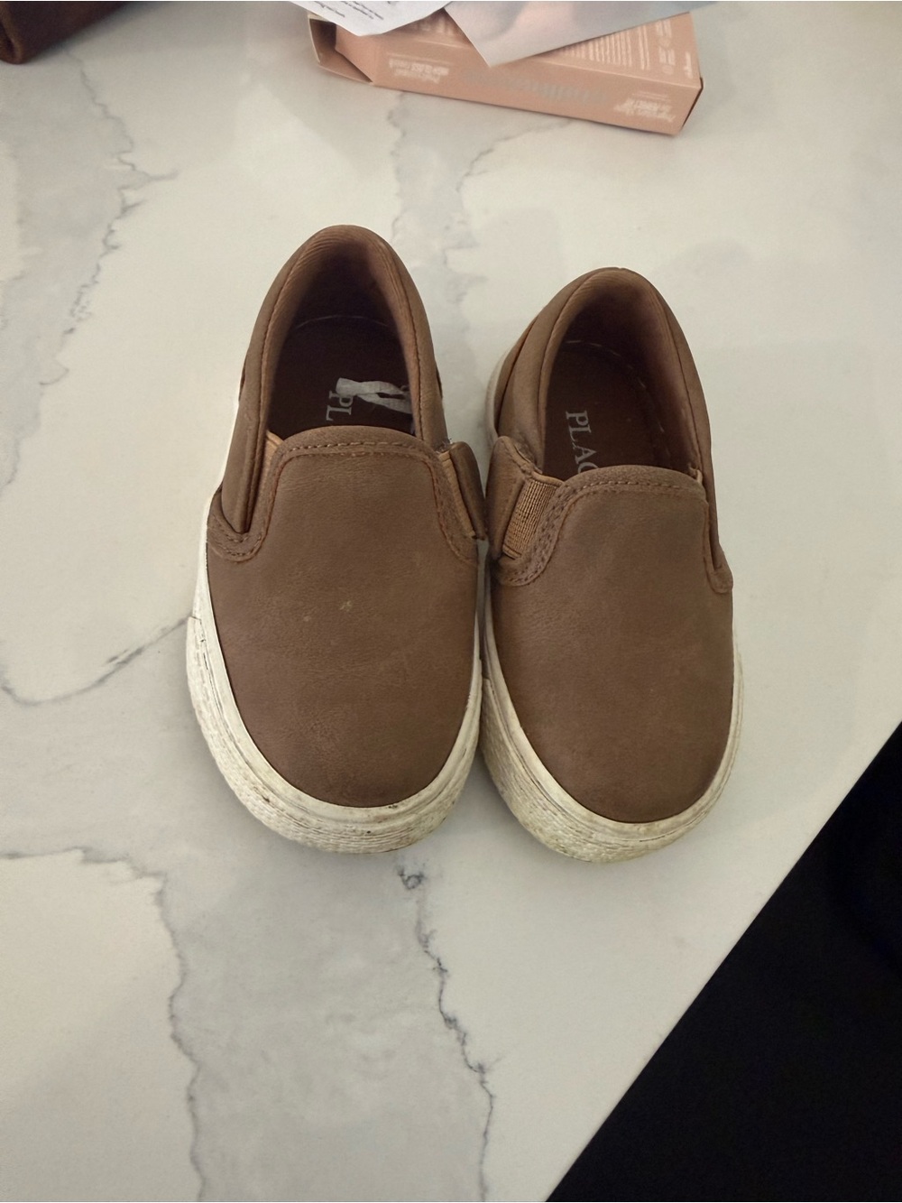 The Children's Place Brown Slip-On Kids Shoes